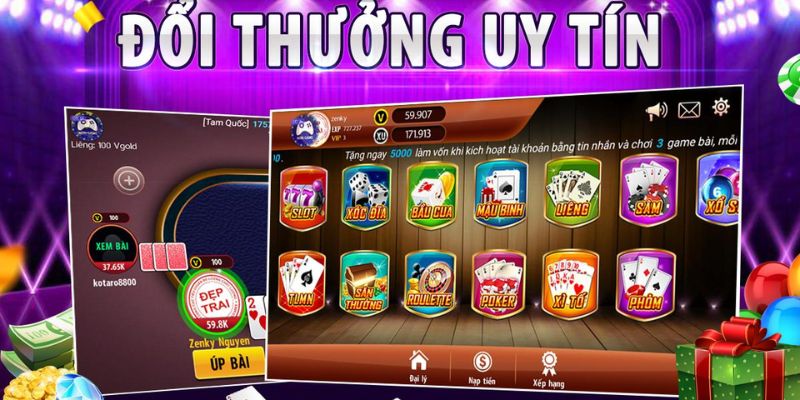 Trò chơi Poker ăn tiền thật uy tín